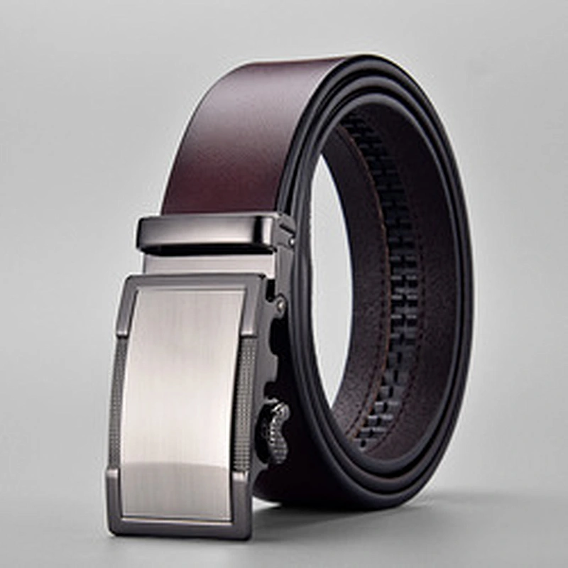 High Quality Fashion Genuine Automatic Leather Belts For Men