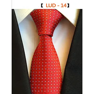 Custom Gravata Fashion Neck Ties For Men Casual Grid Silk Necktie Gift