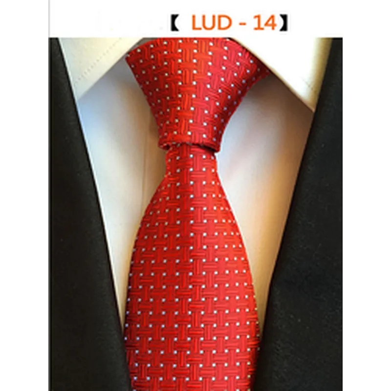 Custom Gravata Fashion Neck Ties For Men Casual Grid Silk Necktie Gift