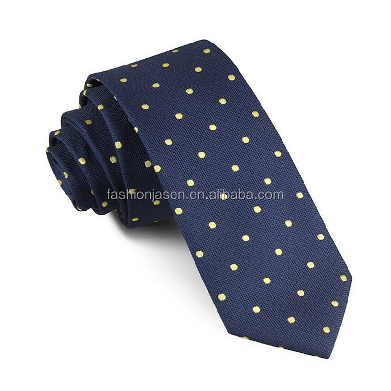 Colored Woven Handsome Tie Latest High Quality Business 100% Silk Red Bule Black White 7*148cm Custom