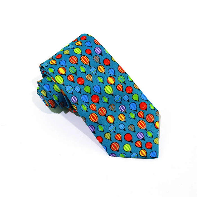 Wholesale Latest Design Fruit Pattern Printing Polyester Tie