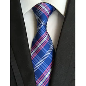 Custom Neckties Men Luxury Jacquard Cravate Homme Polyester Paisley Silk Ties