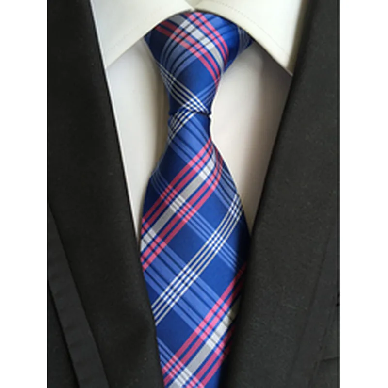 Custom Neckties Men Luxury Jacquard Cravate Homme Polyester Paisley Silk Ties