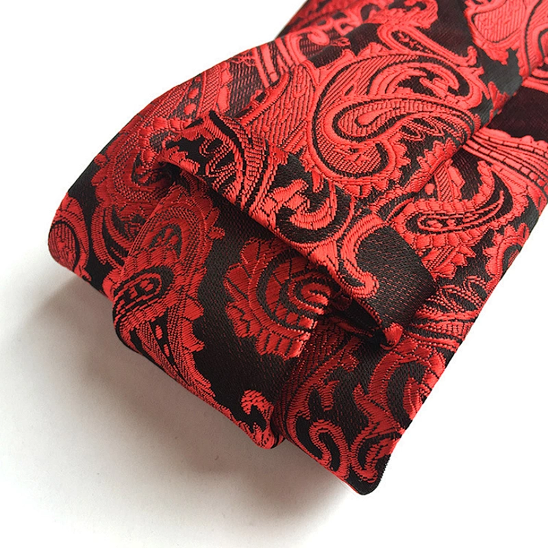Fashion Paisley Neck Ties For Men Italian Casual Ties Men Custom Logo Wedding Necktie Party Gravatas Estampadas