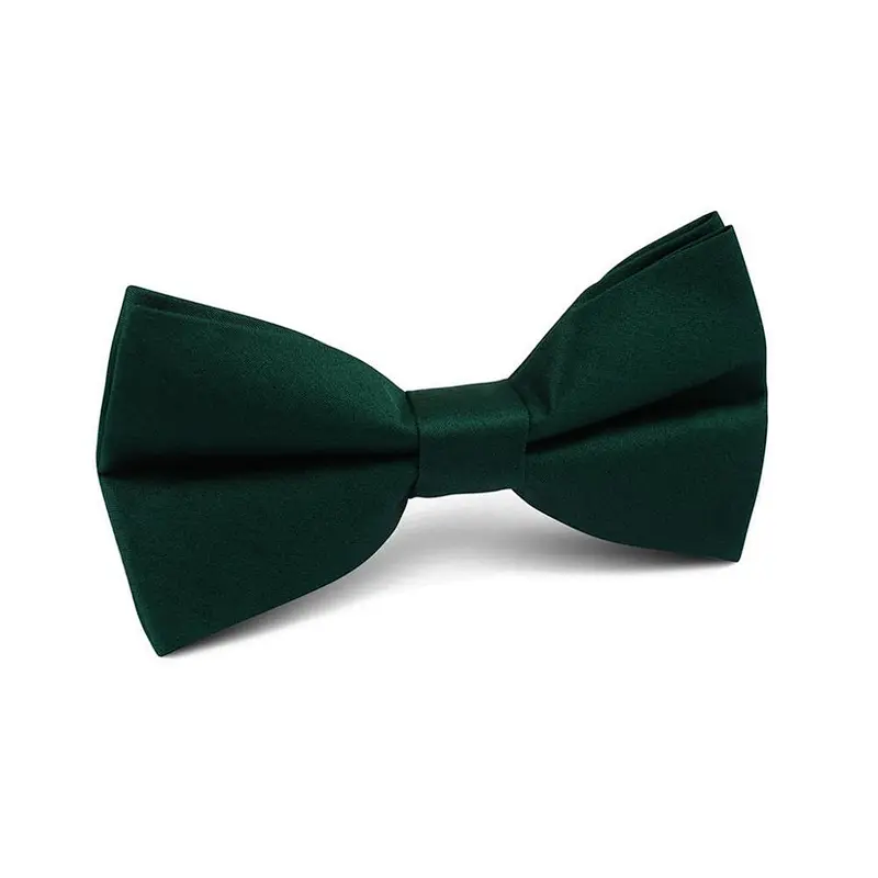 Solid Silk Bow Ties Wholesale Navy Mens Custom Designs Top Quality Colorful Printed With Gift Box Set
