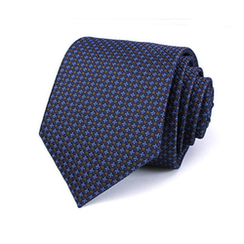 Sublimation Necktie Silk Custom Silk Ties For Men Italian Wholesale Jacquard Dot Cravate pour homme