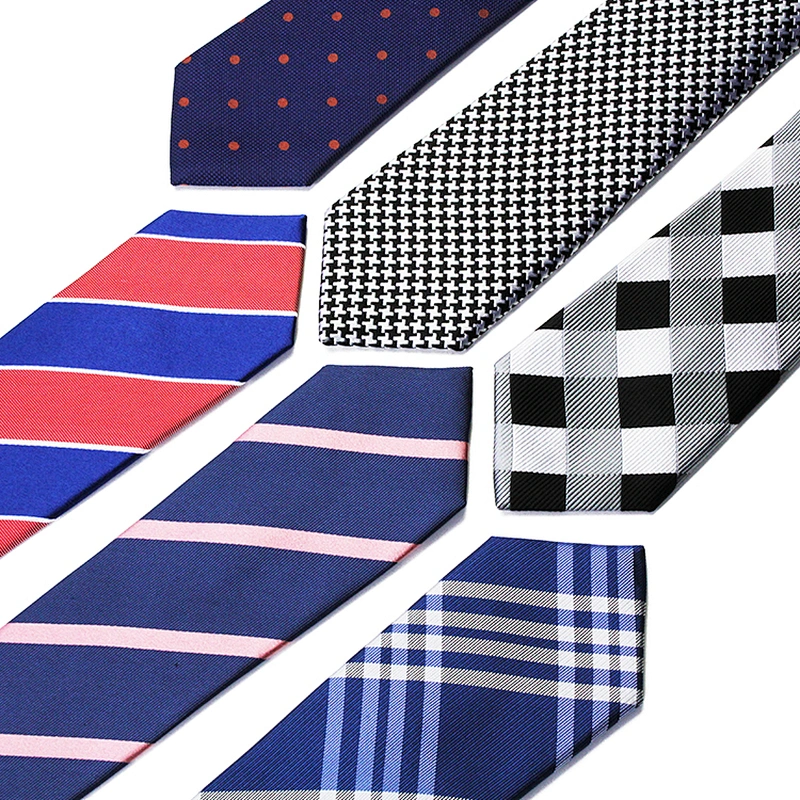 Wholesale Fashion Silk Ties Men Sublimation Neckties Silk Woven Jacquard Ties For Men Italian