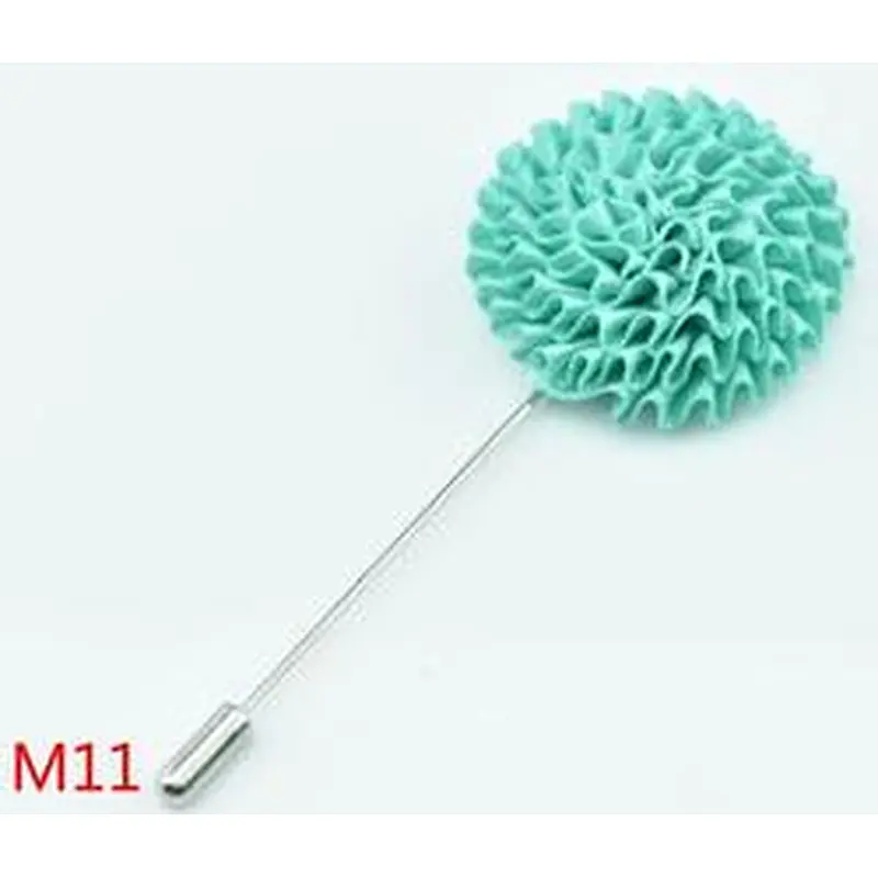 Designer flower brooch lapel pin Luxury groomsman corsage flower Custom lapel pins for suit men