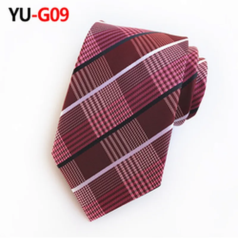Luxury Necktie Mens Paisley Stripe Cravate Pour Homme Polyester Woven Neck Ties For Men Italian