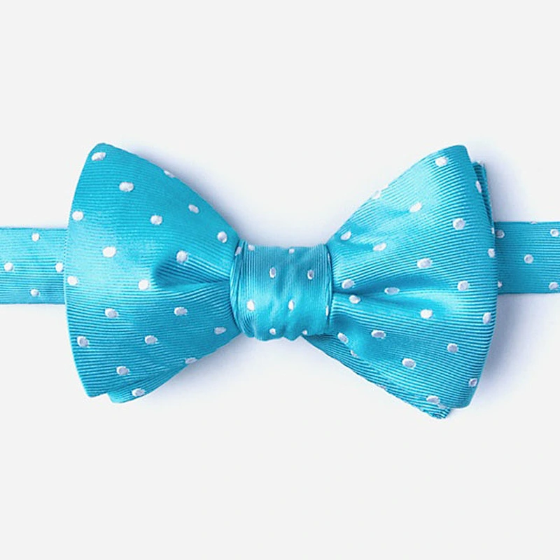 fashion colorful school uniform dot style bow ties for girls