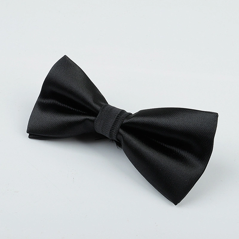 2021 Bow Ties for Men Handmade Casual Party Self Tie Bowties Solid Noeud Papillon Slim Wedding Kids Bow Tie with Box