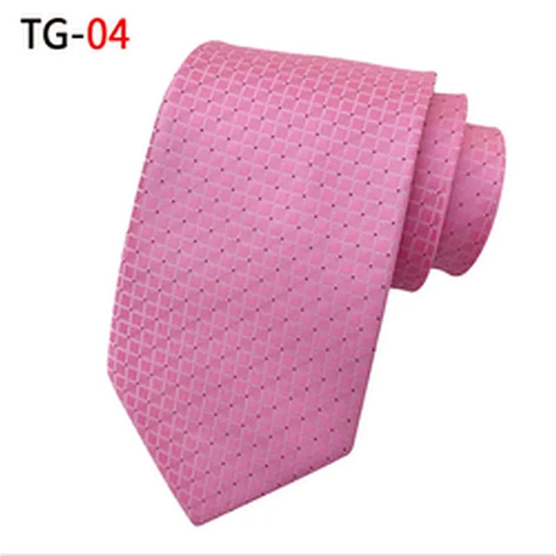 Polyester Woven Corbatas Hombres Classic Dot Neck Ties For Men Luxury Ties Men Custom Logo
