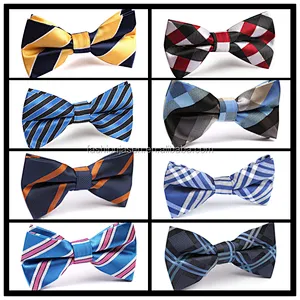 Wholesale men silk woven bow ties