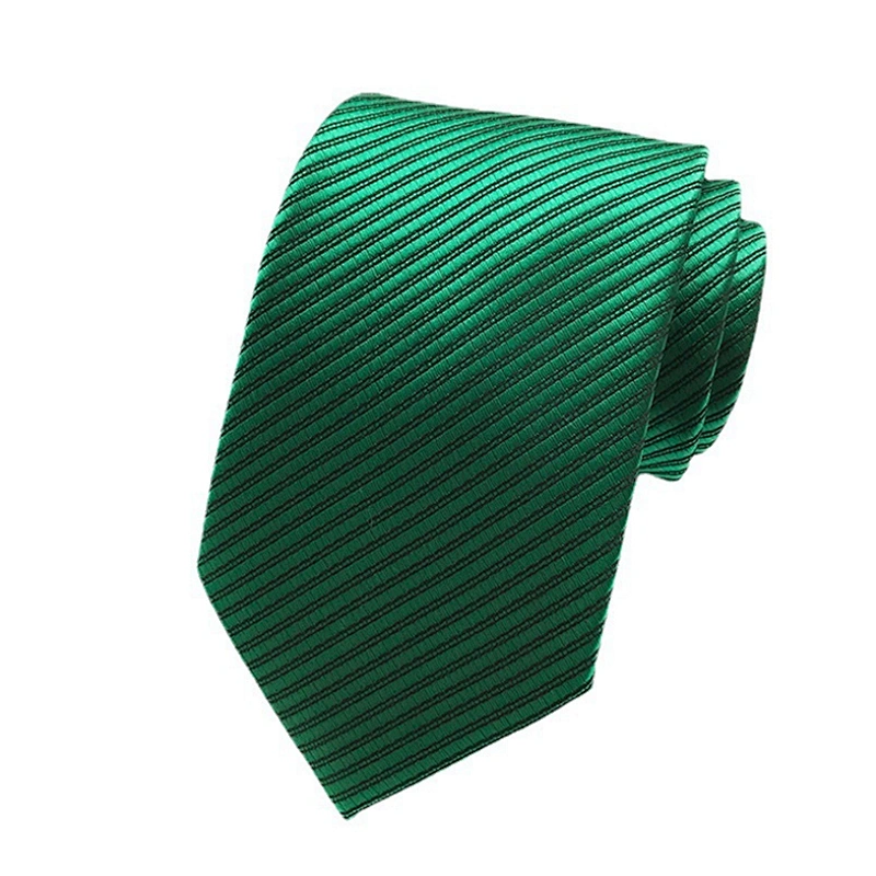 Custom Neckties Men Simple Solid Twill Corbatas Hombres Luxury Ties Men Custom Logo Jacquard Woven