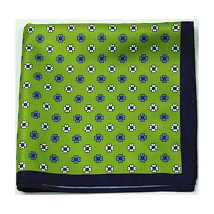 100% Silk Printing Pocketsquare Durable Factory Handkerchief Men 100% Microfiber Custom Logo Gift Box