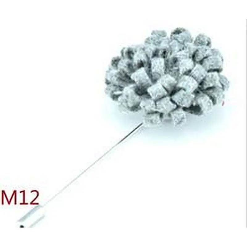 Groom Boutonniere Wedding Fashionable CC Brooch Pins Channel Customize Lapel Pins For Suit Men