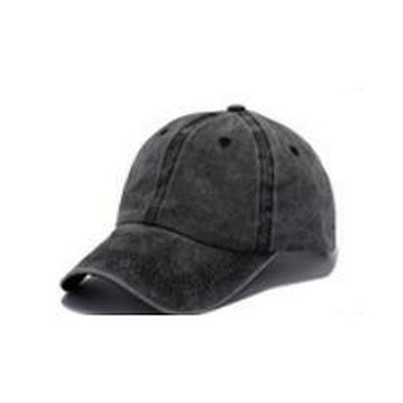 Wholesale Unisex 6 Panel Blank Embroidery Logo Cotton Washing Distressed Vintage Custom Baseball Trucker Hat Cap