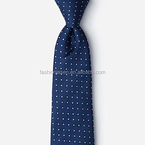 Latest High Quality Classical Popular Adjustable Mens Tie Red Bule Black White 100%silk 7*148cm Custom