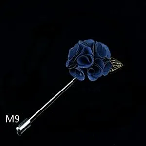Custom flower boutonniere wedding Fashion womens brooch flower pin Wholesale flower lapel pins mens suit