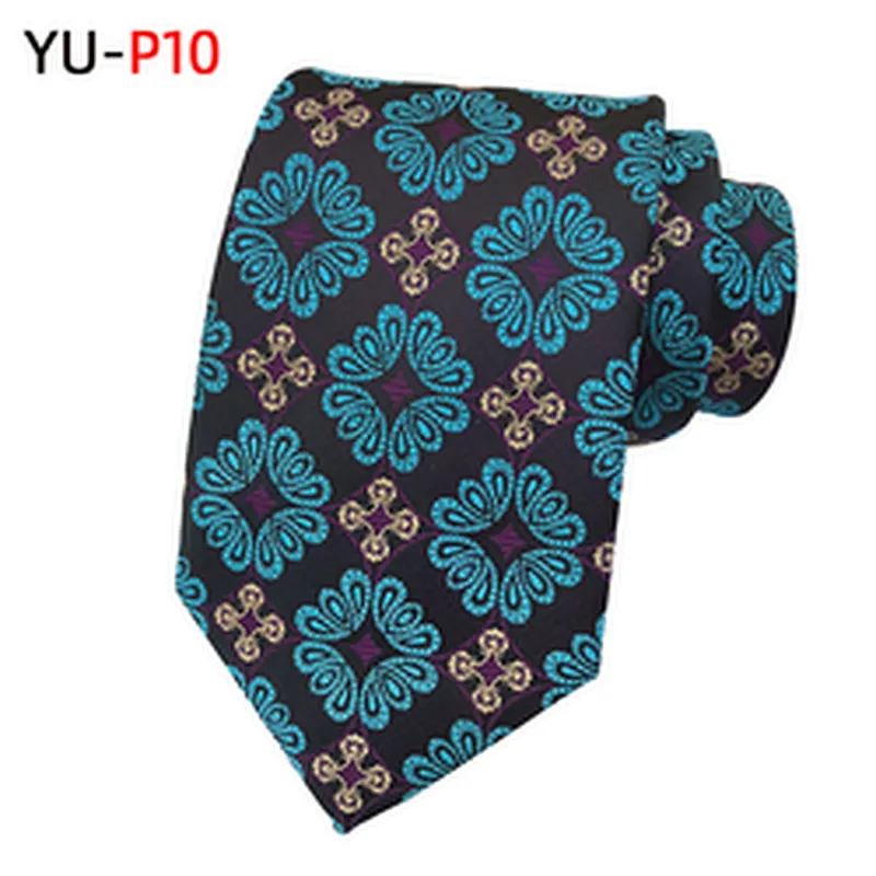 Casual Neck Ties For Men Custom Neckties Men Jacquard Woven Wholesale Paisley Cravate Pour Homme