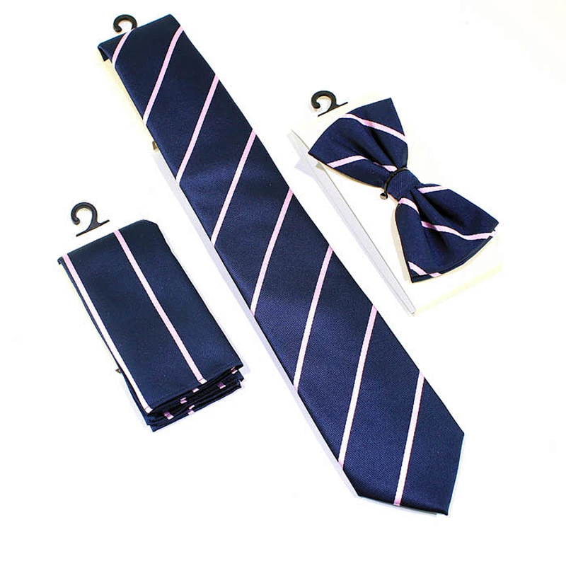 High Quality Classical Popular Manufacture Polyester Necktie Set