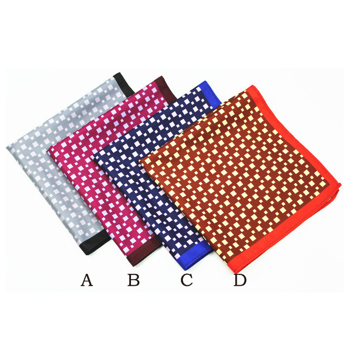 wholesale high quality custom pocket square 100 silk