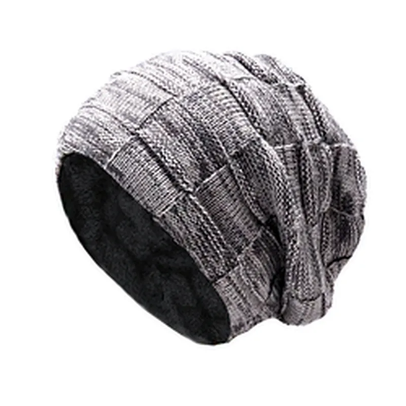 High Quality Winter Plain Dyed Custom Beanie Hat 100% Acrylic Warm Knitted Beanie Custom Logo
