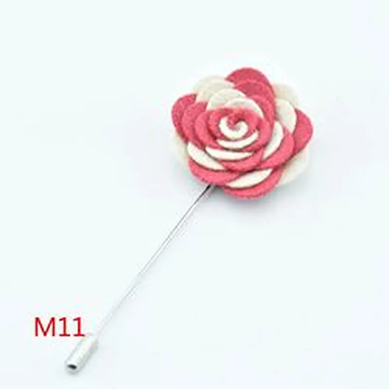 Designer Brooch Popular Brands Fashionable Wedding Corsage Flower Lapel Pins Mens Suit Custom