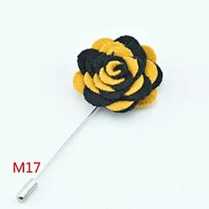 Designer Brooch Popular Brands Fashionable Wedding Corsage Flower Lapel Pins Mens Suit Custom