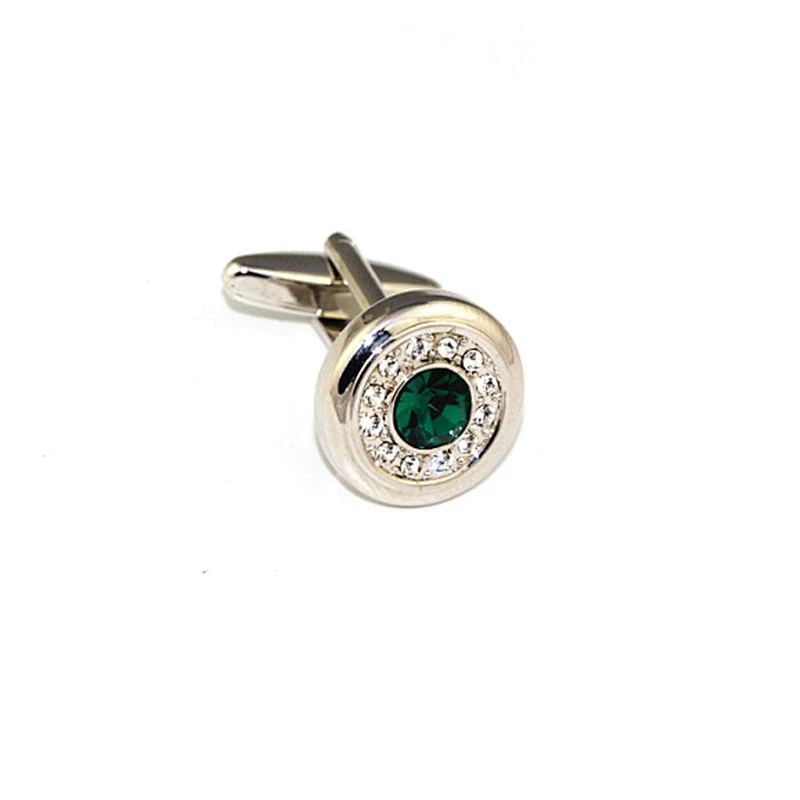 Custom business navy blank cufflinks