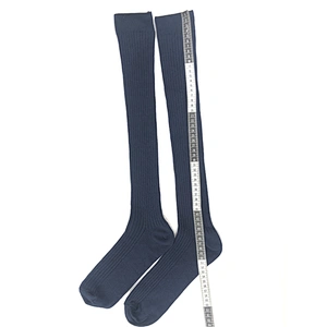 custom high quality men and women Long  tube solid color socks men knee high socks