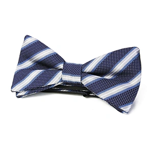 Wholesale Leisure Boys Bow Tie Set Banquet Noeud Papillon Homme Striped Self Tie Bow Ties For Men