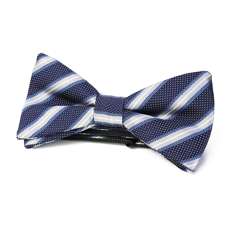 Wholesale Leisure Boys Bow Tie Set Banquet Noeud Papillon Homme Striped Self Tie Bow Ties For Men