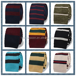 Wholesale Men's Skinny Silk Knit Tie