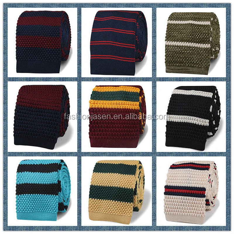 Wholesale Men's Skinny Silk Knit Tie