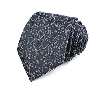 Designers Silk Ties Newest Fishion Corbatas Hombres Silk Woven Geometry Mens Ties Silk Box Set
