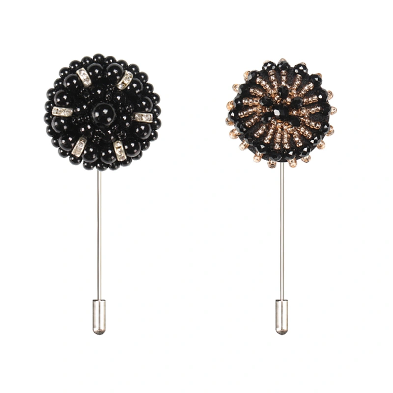 fashionable men's lapel pins personalised corsage flower designer brooches and pins pins