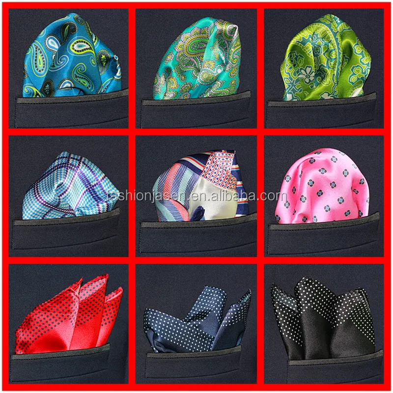 wholesale high quality Custom Silk Printing handkerchief