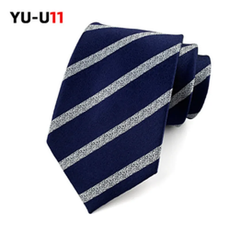 Classic Stripe Ties Men Custom Logo Fashion Neck Ties For Men Italian Wedding Necktie Party Xadrez Gravatas Estampadas