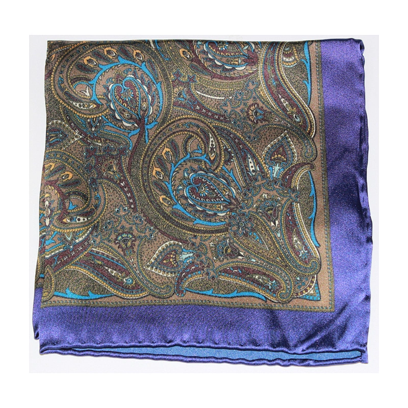 men high quality hanfkerchief pocket square box pure color pocket square DPS4306