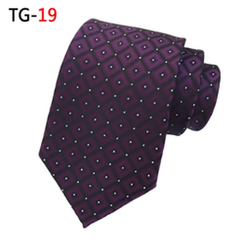 Classic Stripe Neck Ties For Men Luxury Ties Men Custom Logo Polyester Woven Corbatas Hombres