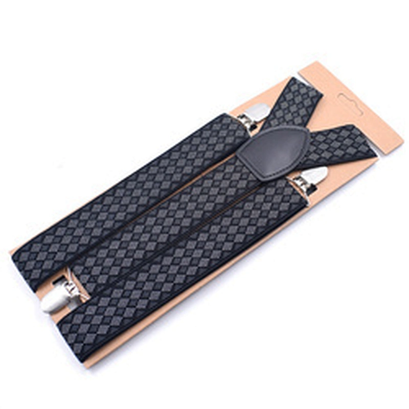 hot sale mens multi color polka dot  and stripe pattern suspenders
