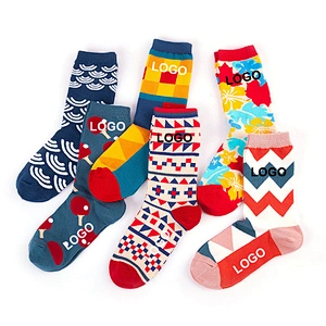 Unisex Novelty Quality Custom logo Different Kinds Animal Pattern Socks Men Colorful Socks Wholesale