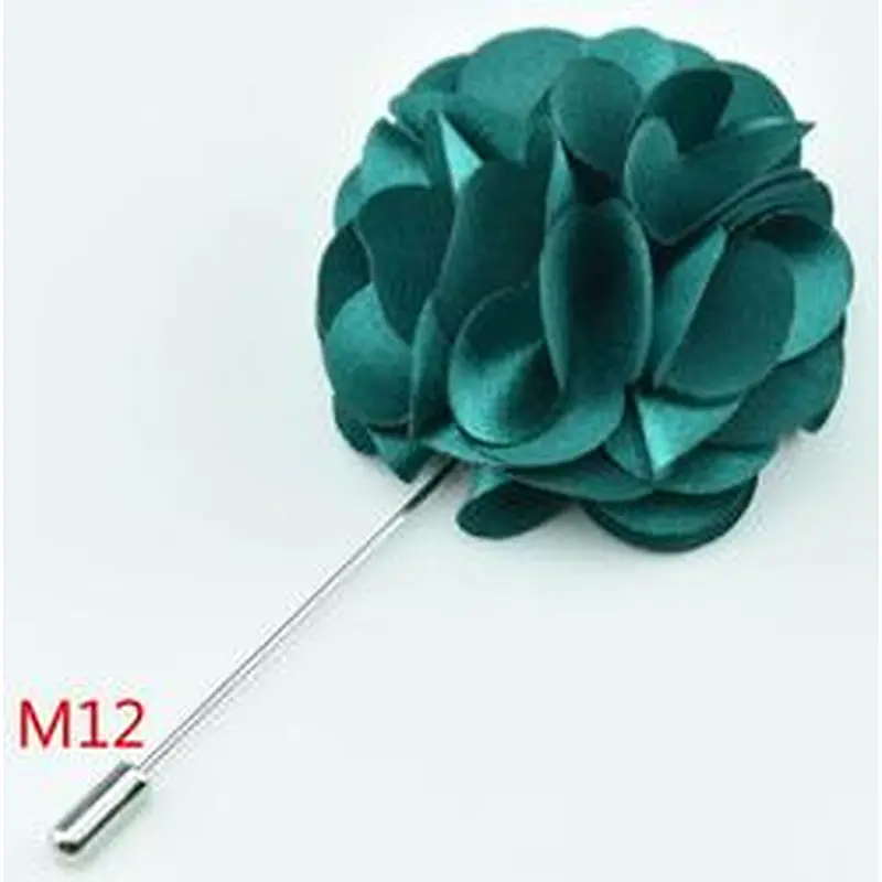 custom corsage flower lapel pin fashion womens brooch flower pin wholesale boutonniere flower wedding corsage