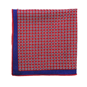 Linen Wool Pocket Square Wedding Pocket Square Printing Pocket Square for Men