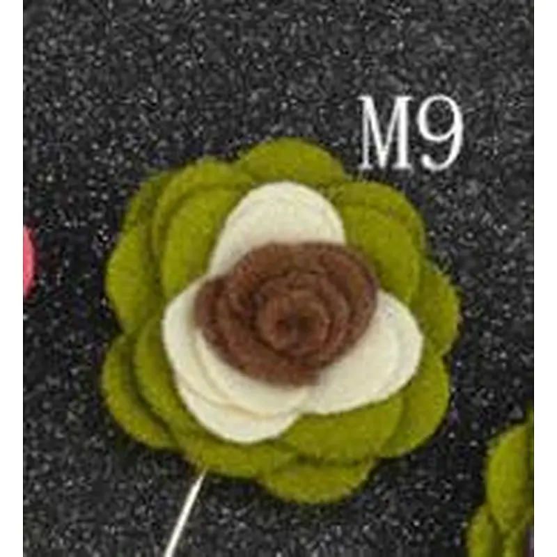 Custom Flower Lapel Pins Mens Suit Designer Channel Pins Brooches Men Popular Wedding Corsage Bracelet