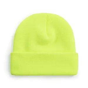 Wholesale Men Cheap Fashion Beanie Winter Hats Knitted Cap Winter Plain Women'S Knitted Beanie Hats