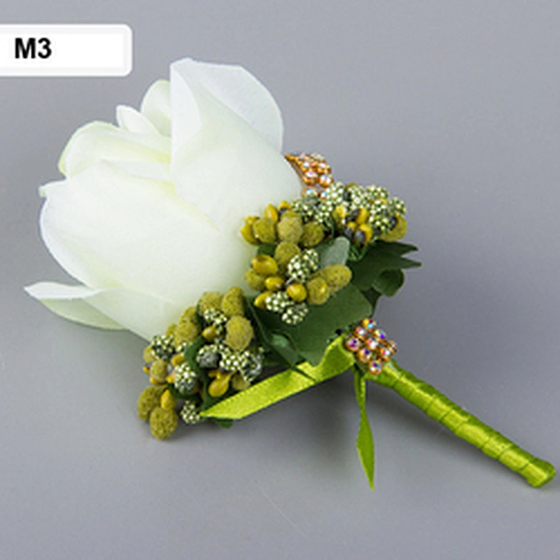 Designer Brooches And Pins Fashionable Wedding Boutonniere Flower Wedding Custom Logo Lapel Pin Packaging