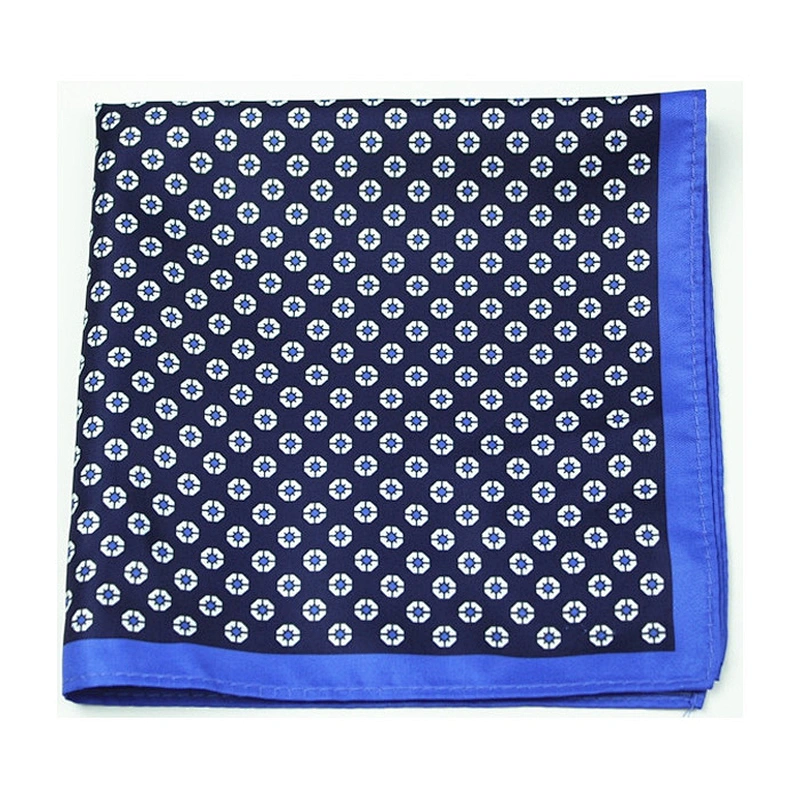 Hanky Silk Fabric Handkerchief Quality Cloth Fashion Paisley Colors Digital Printing Handkerchief for Suit Pocket 100% Silk Men