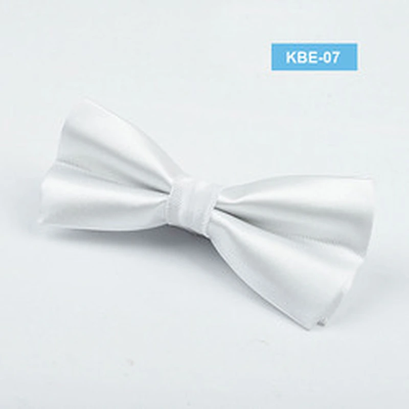 Mens Bow Ties for Sale Pure Cheap Price Casual Silk Custom Designs Plain Dyed Colorful Solid